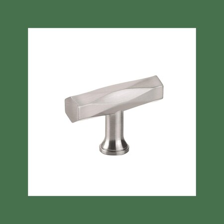 Patioplus 2 in. Tribeca T-Knob Cabinet Knob - Satin Nickel PA3250772